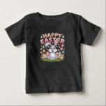 Happy Osterfest 2025 Eier Bunny Niedlich Rabbit Baby T-shirt<br><div class="desc">Happy Osterfest 2025 Eier Bunny Niedlich Rabbit</div>