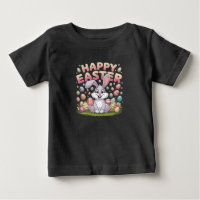 Happy Osterfest 2025 Eier Bunny Niedlich Rabbit