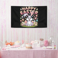 Happy Osterfest 2025 Eier Bunny Niedlich Rabbit