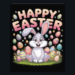 Happy Osterfest 2025 Eier Bunny Niedlich Rabbit Fotodruck<br><div class="desc">Happy Osterfest 2025 Eier Bunny Niedlich Rabbit</div>