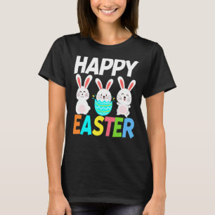 Happy Osterfest Sonnige Ohren Ostereier Ostern Ost T-Shirt