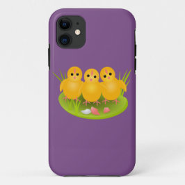 Happy Ostergelbe Küken auf grünem Gras title_seo2