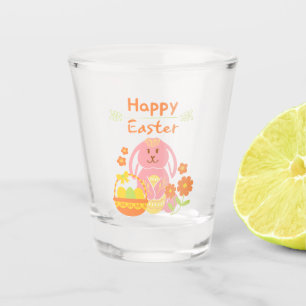 Happy Osterkaninchen Shotglas Schnapsglas