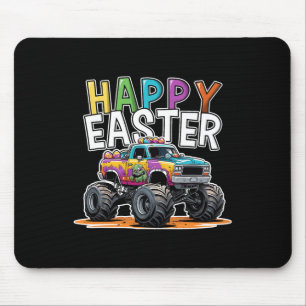 Happy Ostermonster Truck Ostereier Jäger Mousepad