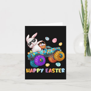 Happy Ostermonster Truck Ostereier Kleinkind Kind  Karte