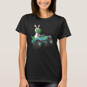 Happy Ostermonster Truck Trex Dinosaur Bunny Cos T-Shirt