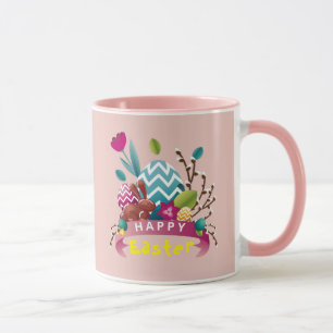Happy Ostersonne, Eierdesign Tasse