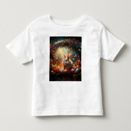 Happy Ostersonne mit Ostereiern Kleinkind T-shirt