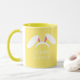 Happy Osterweiße, sonnige Ohren Tasse