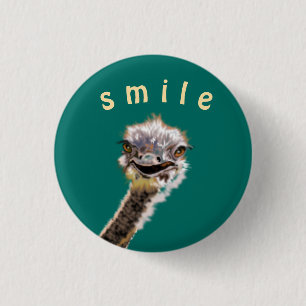 Happy Ostrich - Farbe / Text hinzufügen Button