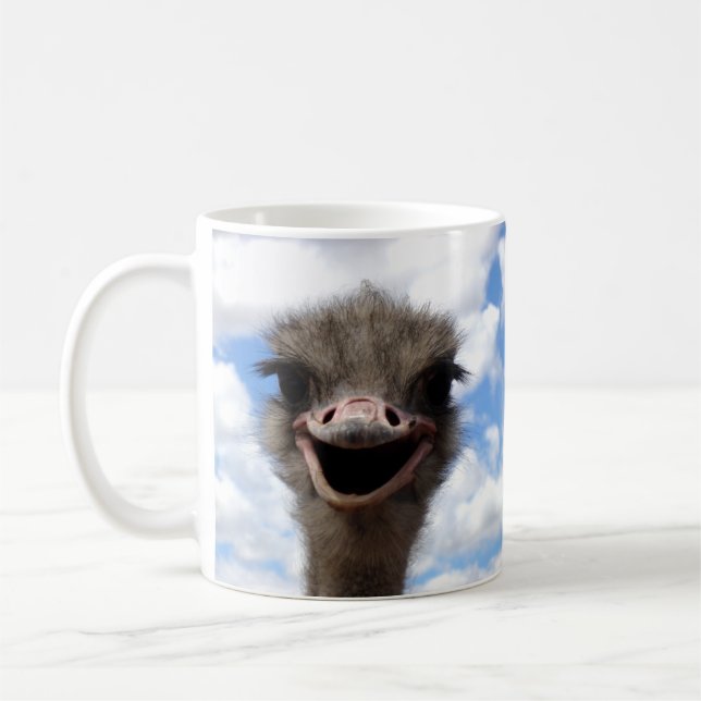 Happy Ostrich Kaffeetasse (Links)