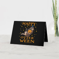 Happy Otterween Niedlich Sea Otter Halloween Kostü