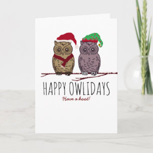 Happy Owlidays, Festival Karte