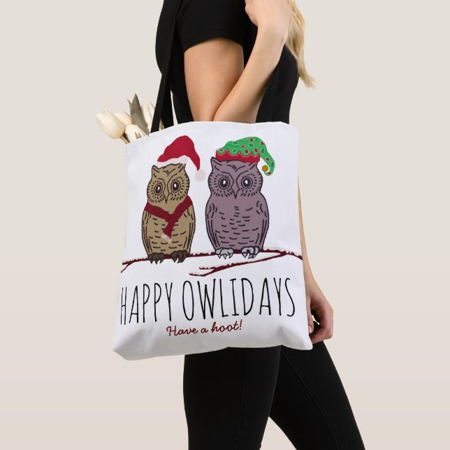 Happy Owlidays, Festival Tasche (Von Nahem)