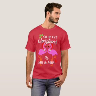 Happy Paares Erste Weihnachten als Mr & Mrs. Graph T-Shirt