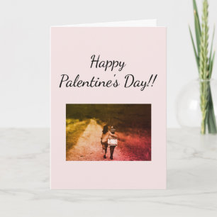 Happy Palentine's Day Card Feiertagskarte