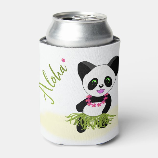 Happy Panda Aloha Summer Vibe Dosenkühler (Kanne Vorderseite)