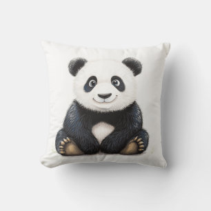 Happy Panda Cushion Kissen