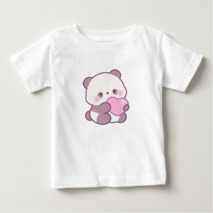Happy Panda Design Positive Niedliche Vibes Baby T-shirt