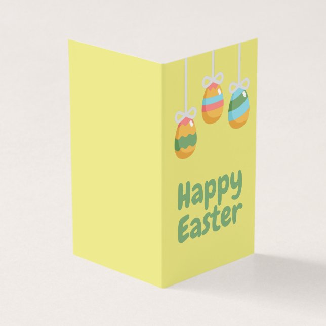 Happy Pâques Pack de 25 Mini Cartes (Outside)