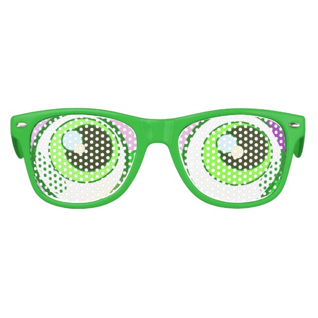 Happy Party Frog Partybrille (Vorderseite)
