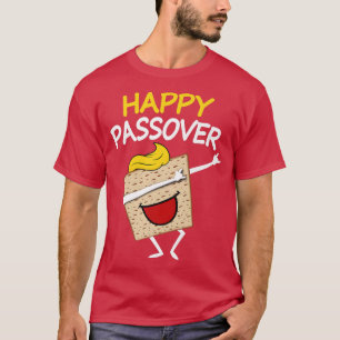 Happy Passover Dabbing Matzah Funny Passover Matza T-Shirt
