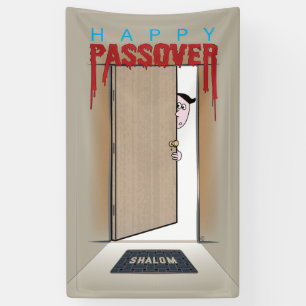 Happy Passover Exodus Cartoon Gruß Banner