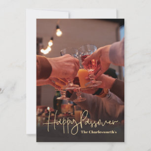 Happy Passover Feiertagskarte