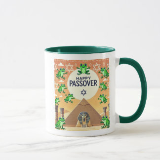 Happy Passover Frog Tasse