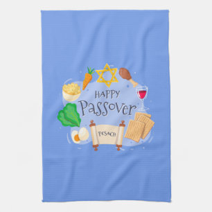Happy Passover Geschirrtuch