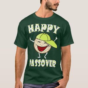Happy Passover Matzah Jewish Seder Matzo Gift Pass T-Shirt