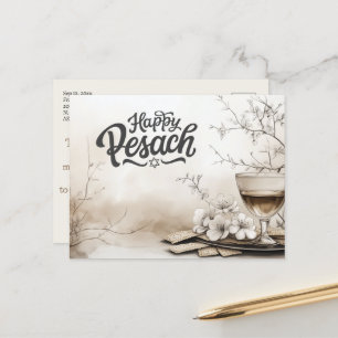 Happy Passover Pesach Judisch Postkarte