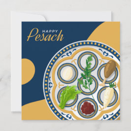 Happy Passover| Schöne Seder Pesach Einladung