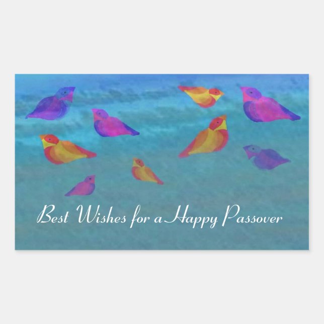 Happy Passover wünscht Stickers (Vorderseite)