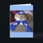 Happy Paw-nukkah! Feiertagskarte<br><div class="desc">Celebrate the holidays with humor.</div>