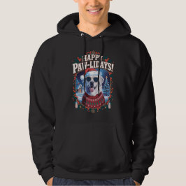 Happy Pawlidays Great Pyrenäen Frohe Weihnachten Hoodie