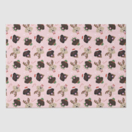 Happy Pawlidays Labrador Retriever Hunde Seidenpapier