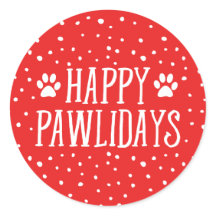 Happy Pawlidays | Red Holiday