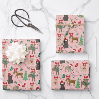 Happy Pawlidays Wrapping Paper Geschenkpapier Set