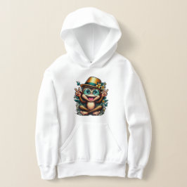 Happy Peace Monkey Hoodie