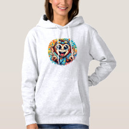 Happy Peace Monkey No. 5 Hoodie