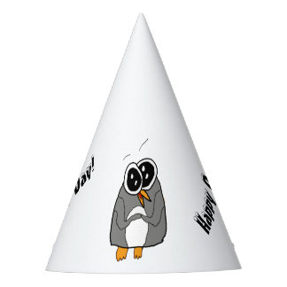 Happy Penguin Party Hat Partyhütchen