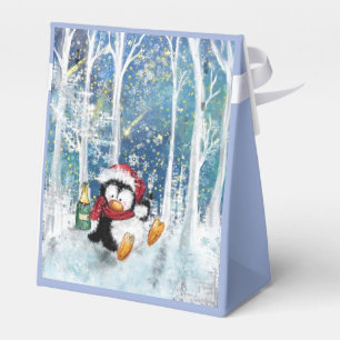 Happy Penguin - Weihnachten Geschenkschachtel