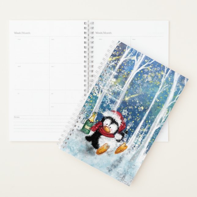 Happy Penguin - Weihnachten Planer (Anzeige)