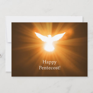 Happy Pentecost Feiertagskarte