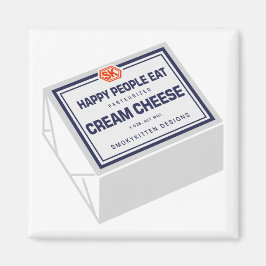 Happy People essen Creme Cheese Magnet