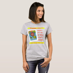 Happy Personalize Quote Typografy T - Shirt