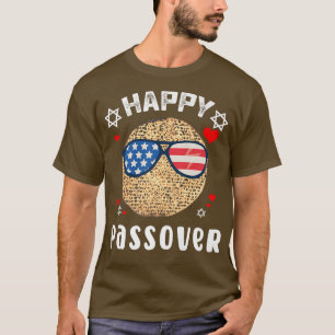 Happy Pessach Jüdisches Essen Pesach Funny Matzo J T-Shirt