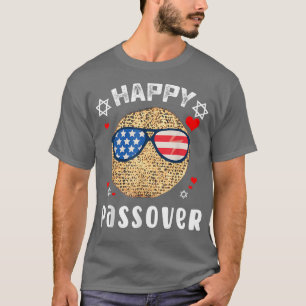 Happy Pessach Jüdisches Essen Pesach Funny Matzo J T-Shirt