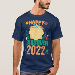 Happy Pessach Matzah Judenurlaub Pesach 2022 T-Shirt